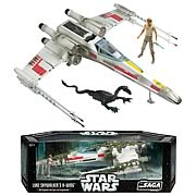 Star Wars X-Wing Fighter Vehicle with Luke Skywalker Figure